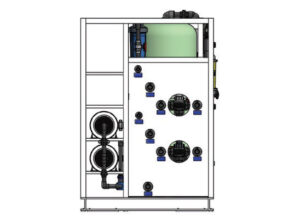 Poseidon+ commercial marine reverse osmosis system side view