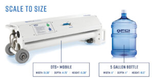 fci watermakers dts+ mobile bottle size comparison