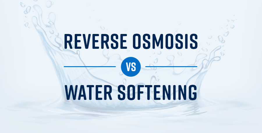 fci watermakers blog difference between reverse osmosis and water softening
