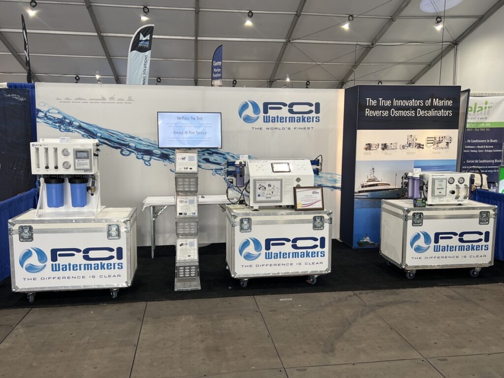 FCI Watermakers at the Fort Lauderdale International Boat Show