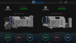 fci watermakers product multi-function display