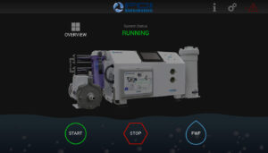 fci watermakers product multi-function display