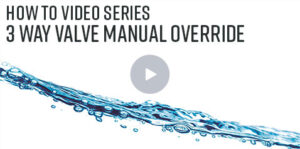 fci watermakers how to video 3 way valve manual override